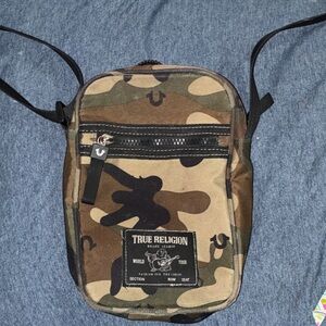 True Religion Camouflage Belt Bag